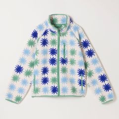 FatFace Ivory Sun Tile Zip Through Fleece