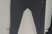 Champion Men's Grey Sweatpants - Small - Small C Logo