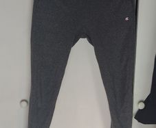 Champion Men's Grey Sweatpants - Small - Small C Logo