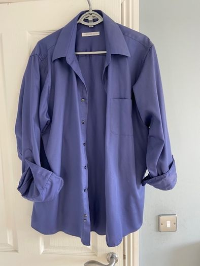Large purple Geoffrey Beene shirt