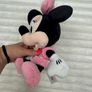 Disney Minnie Mouse Sitting Pink Dot Dress approx. 20cm Used Please see pictures Image 4
