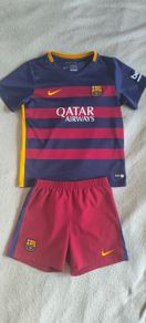 Official Fc Barcelona season 15/16 home kit kids/junior size 7/8