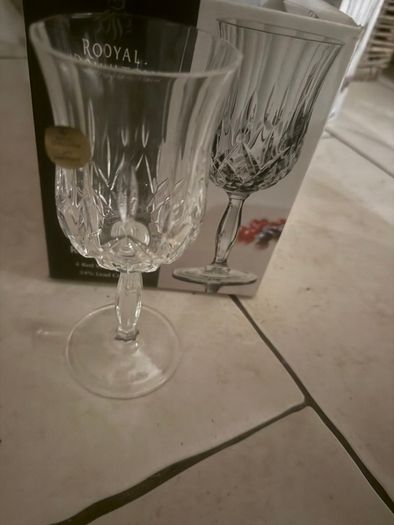 Royal Doulton Roma Crystal red wine glasses