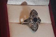 Sterling silver Marcasite ring