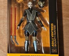 Star Wars Asajj Ventress 6" Scale. Black Series New & Unopened