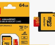 High-Quality Kodak Micro SD Card 64GB