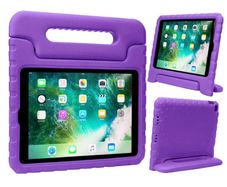 For Apple iPad Air 2019 Kids Case Shockproof Cover With Stand Purple