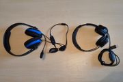 x2 headsets, as new