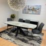 Brand new ceramic extending dining table Image 3