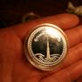 2010 United Arab Emirates Dubai Burj Khalifa Opening Medal Badge Coin Award Image 3