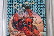 Deadpool #45 (Phantom Variant Cover), CGC 9.8 Marvel Comics in June 2015.