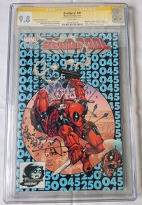Deadpool #45 (Phantom Variant Cover), CGC 9.8 Marvel Comics in June 2015.