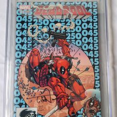 Deadpool #45 (Phantom Variant Cover), CGC 9.8 Marvel Comics in June 2015.