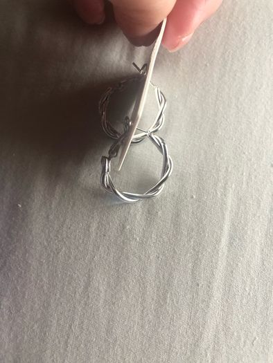 silver colour Earrings