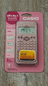 Casio fx-83GT X ClassWiz Pink Scientific Calculator