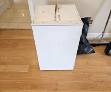 Integrated Zanussi Fridge