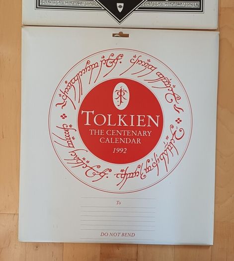 JRR TOLKIEN Six Vintage Calenders
