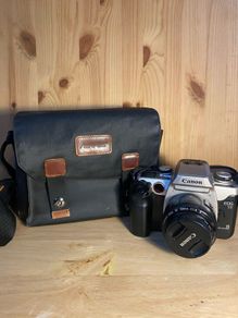 Canon EOS 55 Film Camera + 50mm f/1.8 Lens