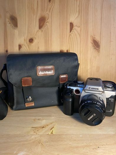 Canon EOS 55 Film Camera + 50mm f/1.8 Lens