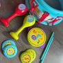 kids drumset toy Image 3