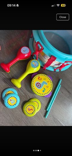 kids drumset toy