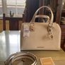 Michael Kors SALE  new with tags on  cream Grayson medium duffle satchel Image 3