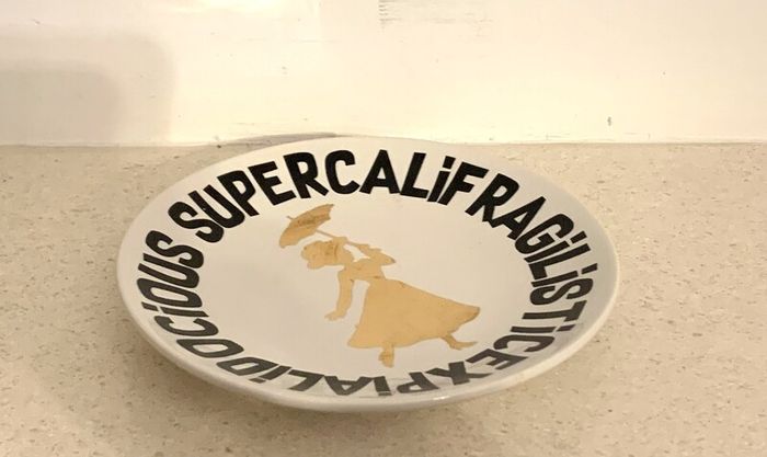 Disney Mary Poppins bowl & plate