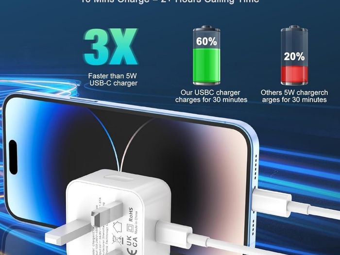 iPhone Charger Fast Charge 2Pack Fast Apple Charger Cable 2M/6FT iPhone Fast charger with USB C To Lightning Cable for iPhone 14 13 12 11 Pro Max XS XR X 8 7 6 Plus 5, iPad and iPod