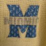 Delightful Lemon Sloppy Joe jumper with shiny motif Image 2