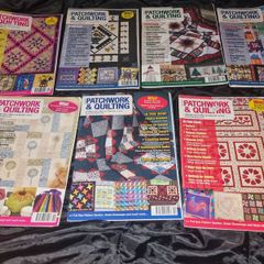 Job lot of seven Patchwork&Quilting magazines