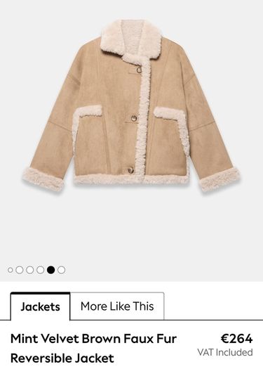 Mint Velvet reversable jacket worn once