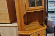 Solid wood corner cabinet