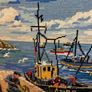 Stunning handmade framed tapestry Image 2