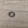 mens MEYER trousers brown wool polyester blend stretchy Size W 38 L 34 zip fly Image 3