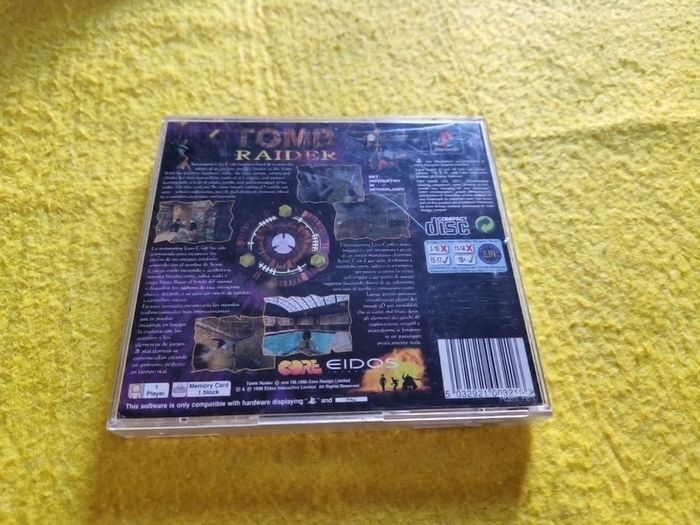 Tomb Raider PlayStation1 ps1 PlayStation2 ps2 games Original