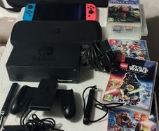 Nintendo switch +8 games