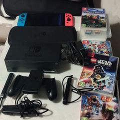 Nintendo switch +8 games