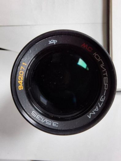 Vintage Soviet MC Jupiter-37AM 3.5/135mm camera lens