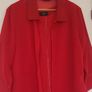 Paz Torras Ruby Red Twin Set Sz 46 ( Fit 10-12 Uk) Rrp 89.99 Image 2