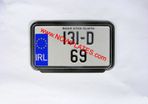 IRL Pressed Plate with a Black Frame