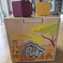 Playtive Safari Shape Sorter Wooden Puzzle Cube Image 2