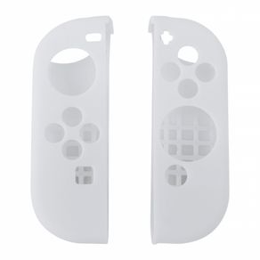 Nintendo Switch Joy-Con Controller Silicone Protective Case Protector White Switch OLED