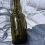 2  Vintage half pint glass Cork Advertising Bottles Image 4