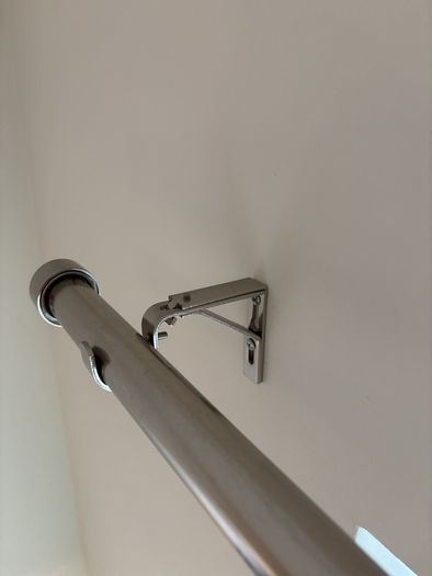 Chrome Curtail Rail