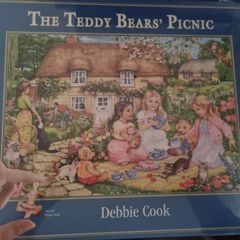 The teddy bear picnic 500 large piece jigsaw