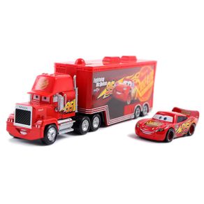 Disney Pixar Cars 2 3 Toy Set Lightning Mcqueen Cruz Ramirez Mack Uncle 1/43 Scale Trucks And Cars Model Children's Toys Gift