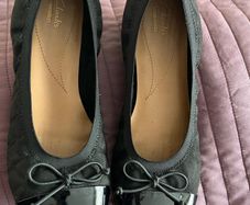 black shoe