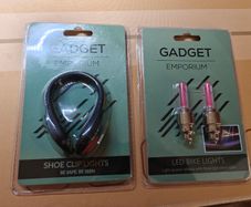Shoe clip light and LED bike light