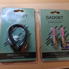 Shoe clip light and LED bike light