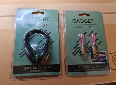 Shoe clip light and LED bike light